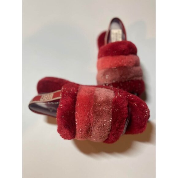 Ugg Woman/Girls Fur Metallic sparkle - Picture 7 of 9